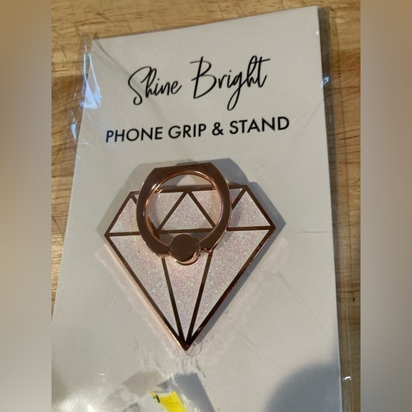 4/$25 Miss to Mrs bridal phone grip & stand. Brand new in package - Picture 3 of 3